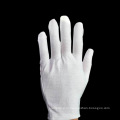 Amazon Hot Sale Soft Cotton White Gloves Soin Jewelry Inspection Gloves Unisex Etiequette Gloves